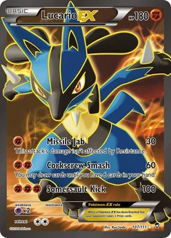 Lucario EX (107 Full Art)